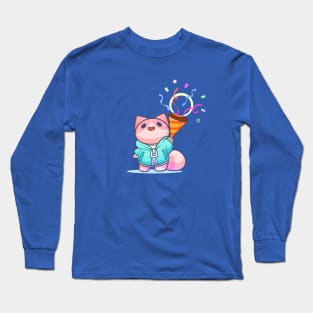 Celebration Cat Long Sleeve T-Shirt